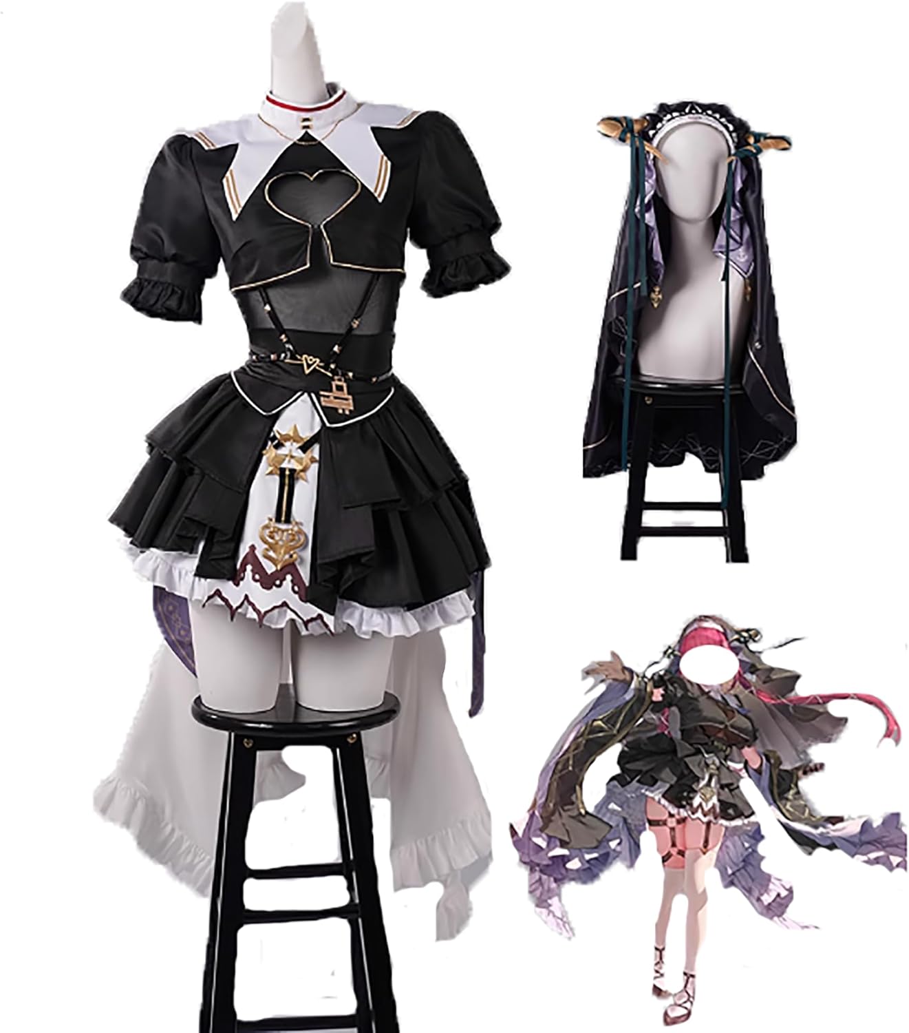 コスプレ衣装　NIKKE ニケ　ティア　マリオンクレープ Amazon.co.jp: GGcosplay 勝利の女神：NIKKE』×マリオンクレープ